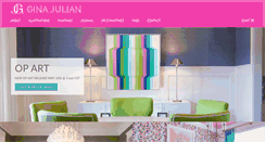 Desktop Screenshot of ginajulian.com